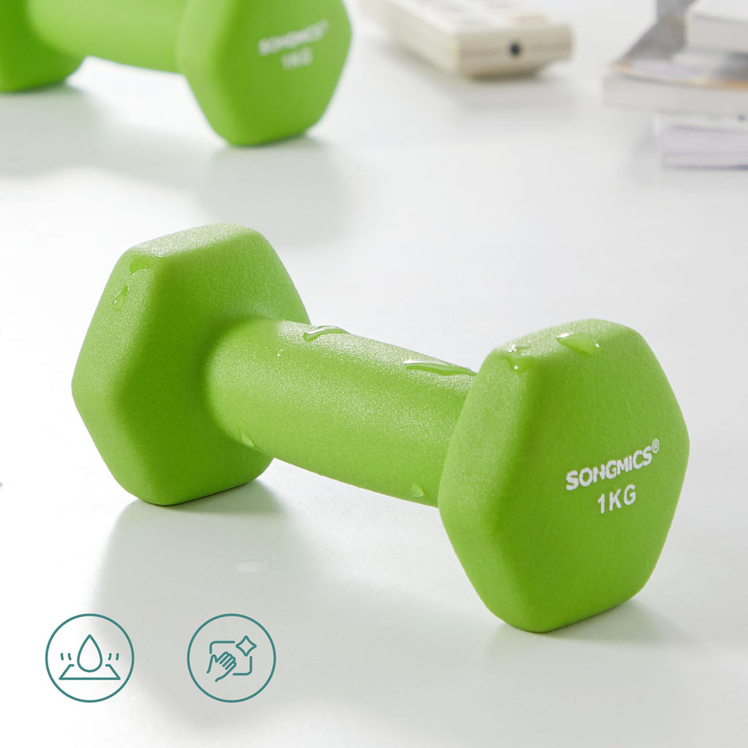 Hex Dumbbells Set