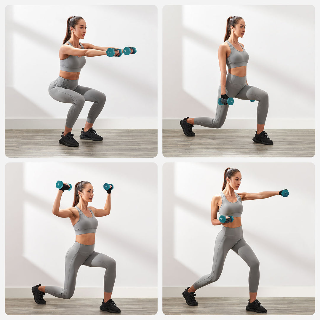 Hex Dumbbells Set