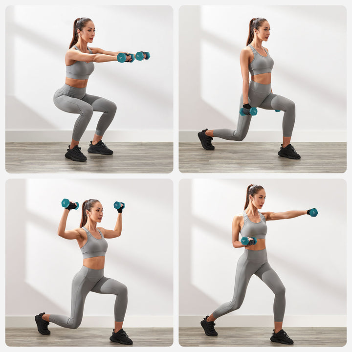 Hex Dumbbells Set