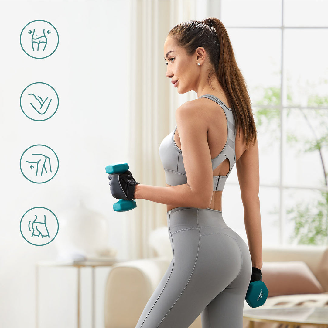 Hex Dumbbells Set