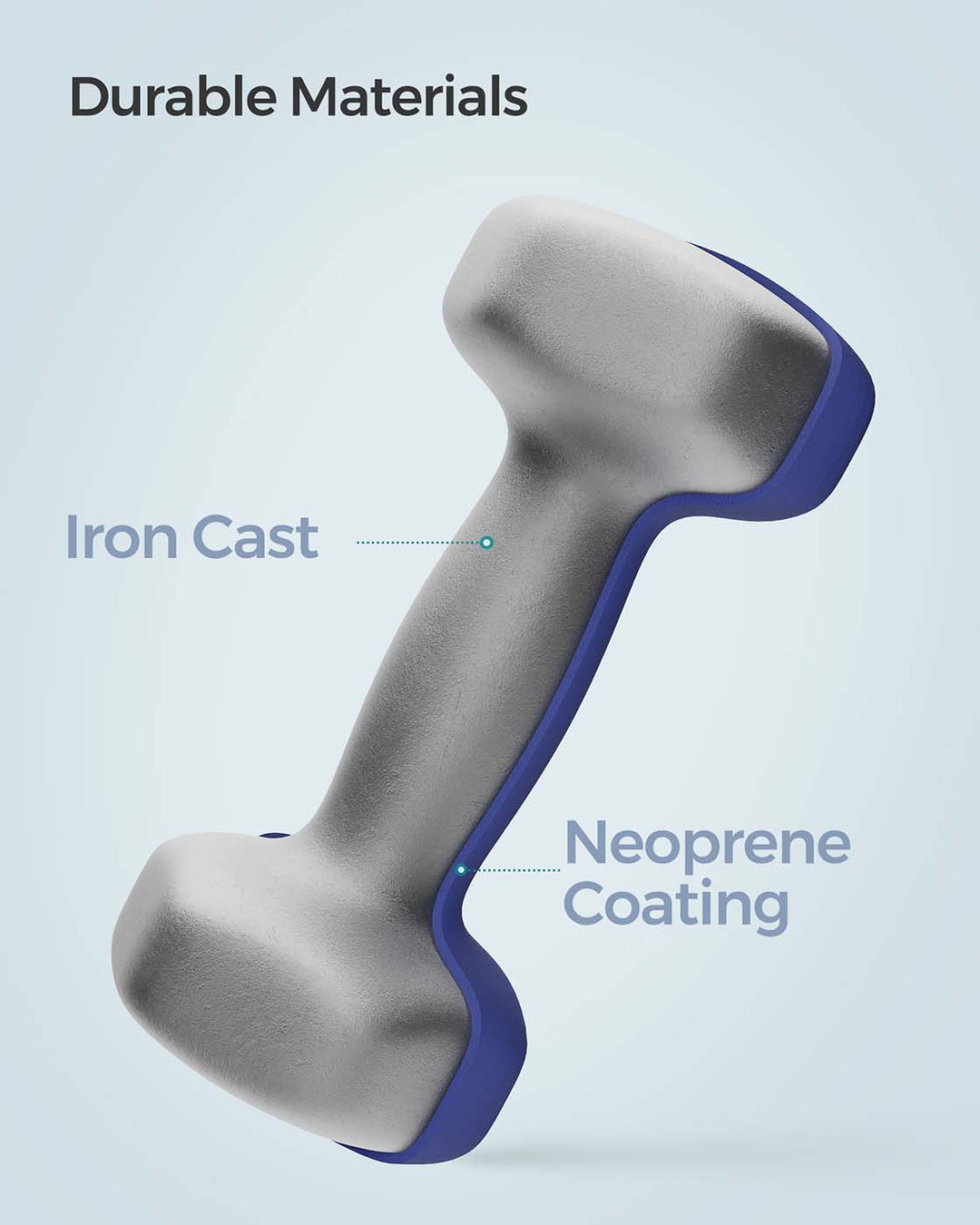 Matte Finish Dumbbells