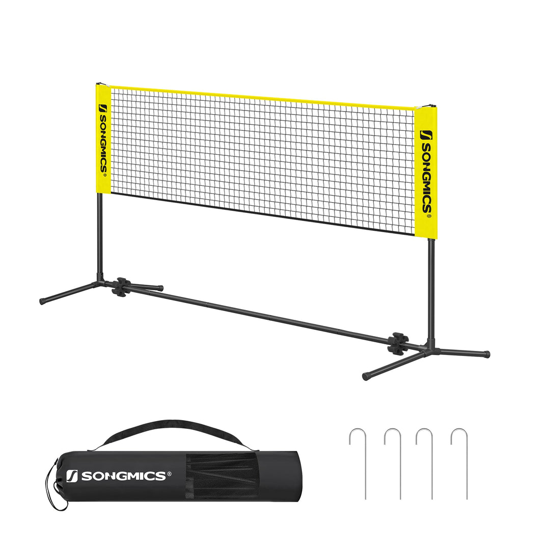 Yellow Badminton Net