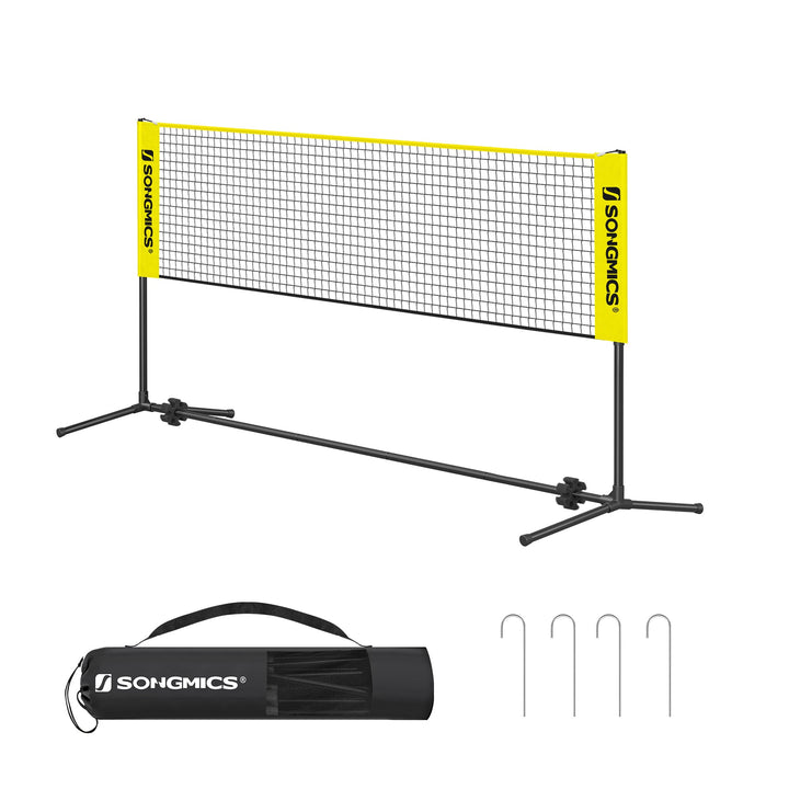 Yellow Badminton Net