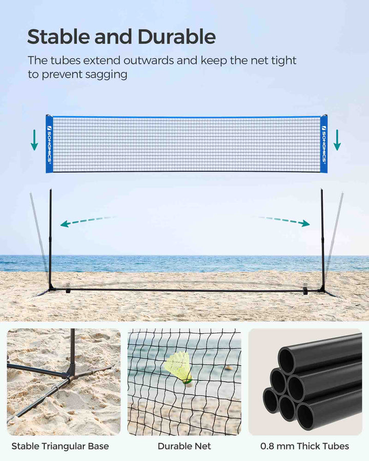 4m Badminton Tennis Net