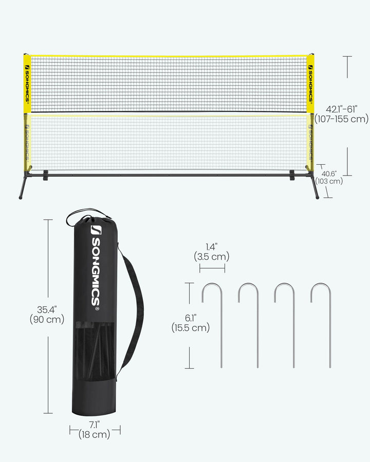 Iron Frame Badminton Net