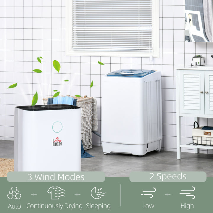 20L/Day 4000ML Portable Quiet Dehumidifier for Home Laundry Room Bedroom Basement, Electric Moisture Air De-Humidifier with 3 Modes