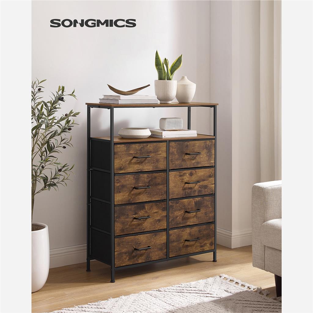 Tall Dresser 8 Drawers