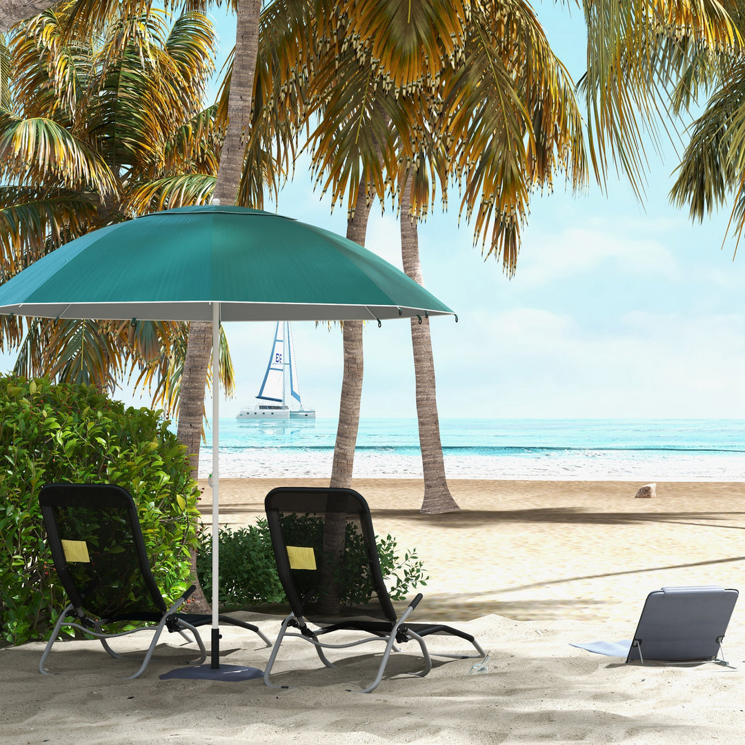 All-Weather Beach Umbrella Shelteneer-Green