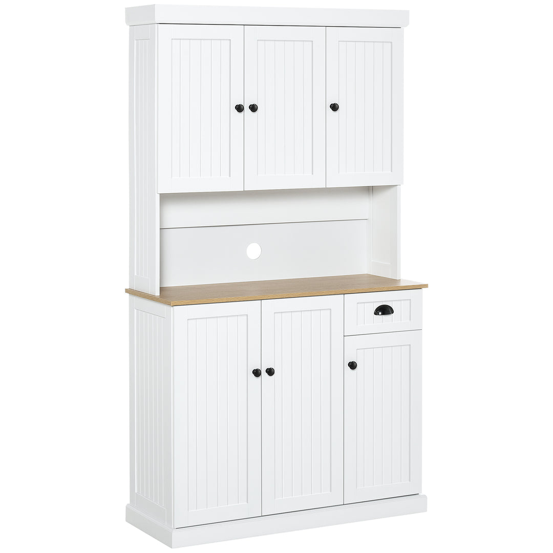 Modern Kitchen Cupboard, Kitchen Storage Cabinet, White