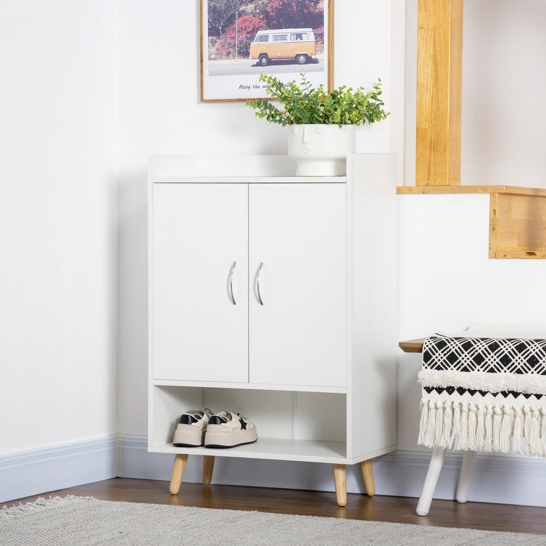 Modern Shoe Storage Cabinet for Hallway & Entryway