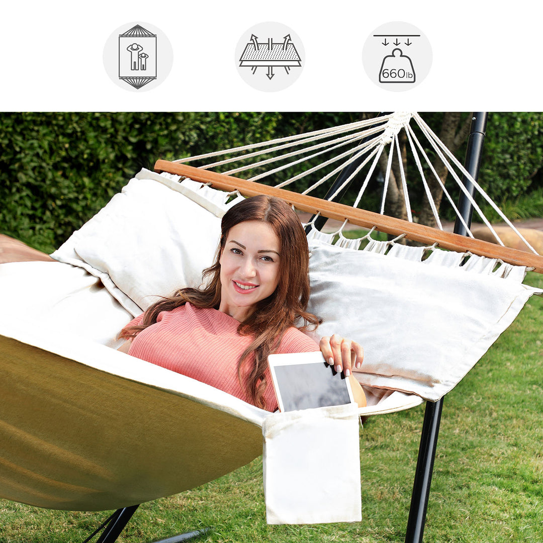 Hammock with Two Pillows