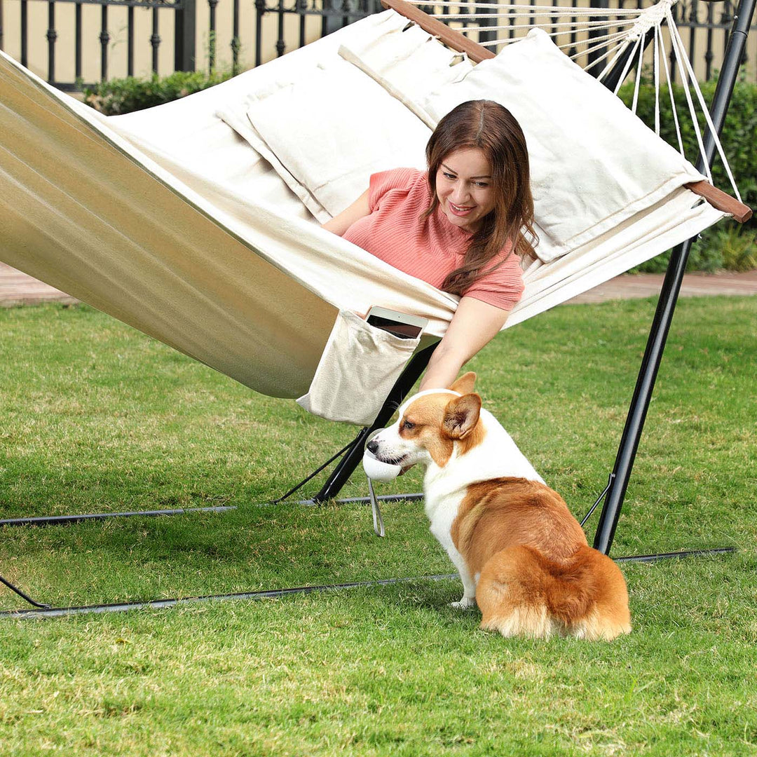 Hammock with Two Pillows