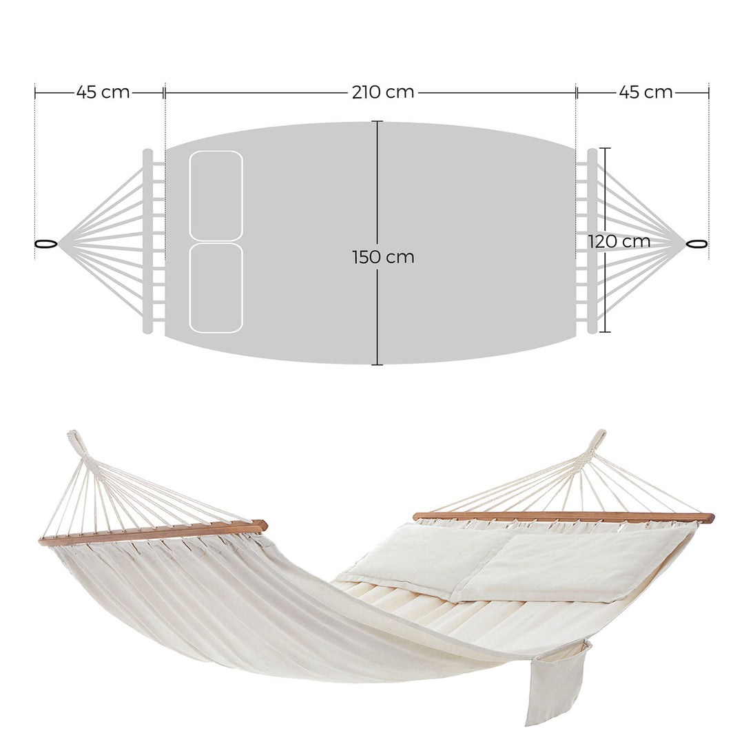 Hammock with Two Pillows
