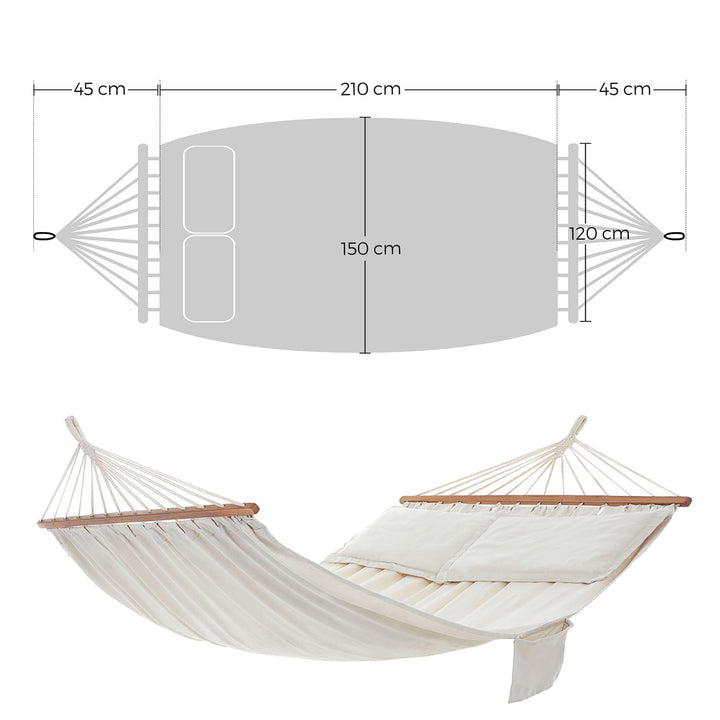 Hammock with Two Pillows