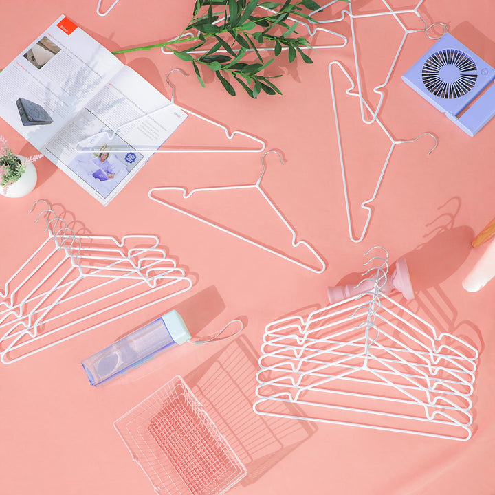 Metal Coat Hanger Set