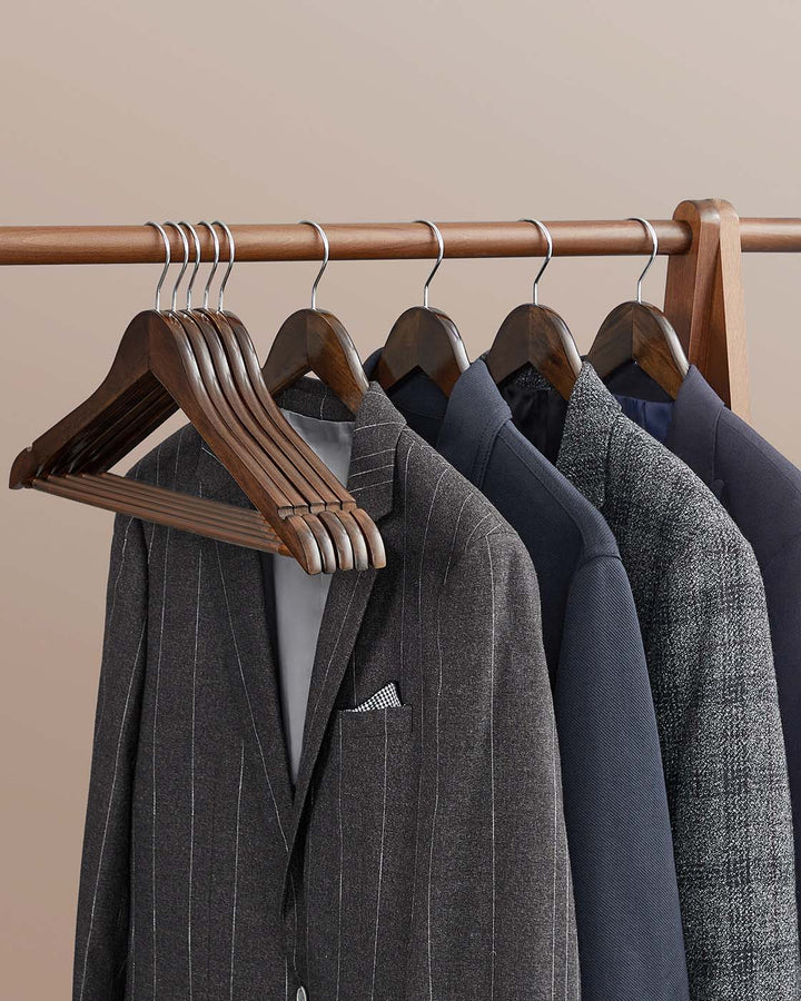 20 Pack Wood Hangers