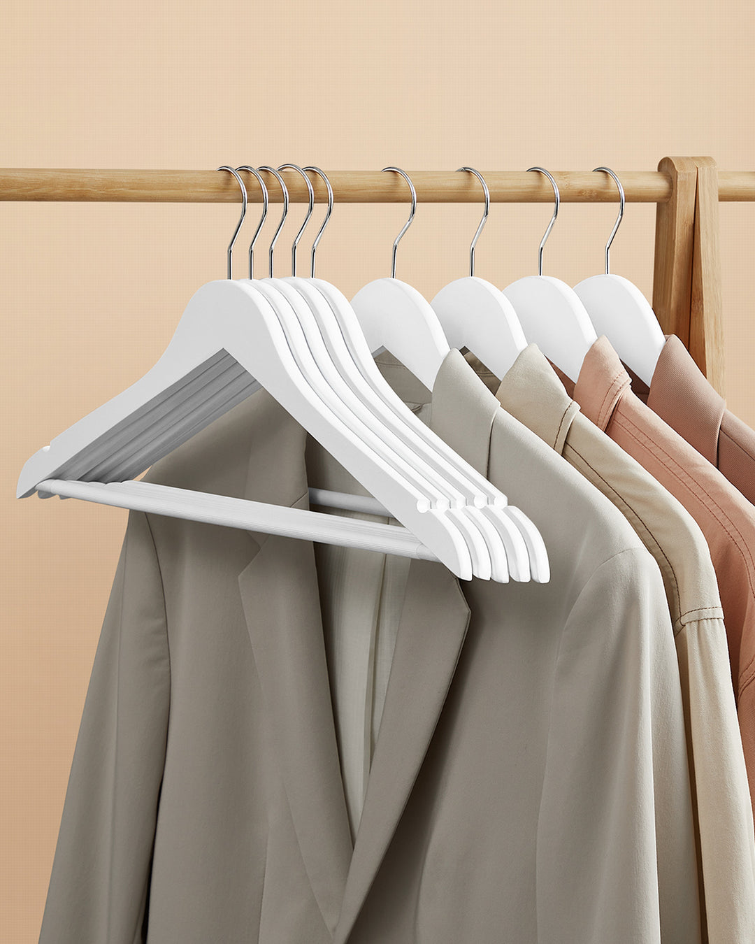 10 Wood Clothes Hangers