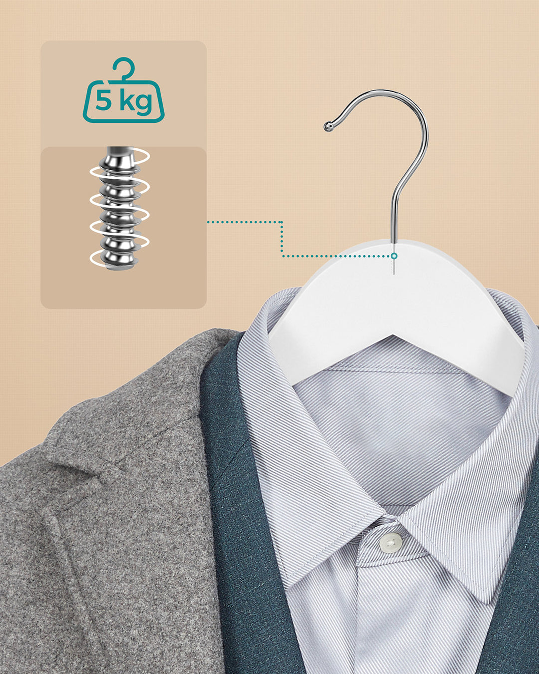 10 Wood Clothes Hangers