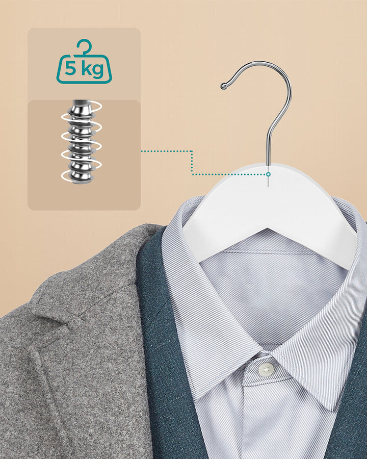 10 Wood Clothes Hangers
