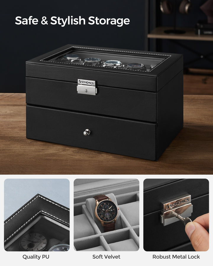 20 Grids Watch Box