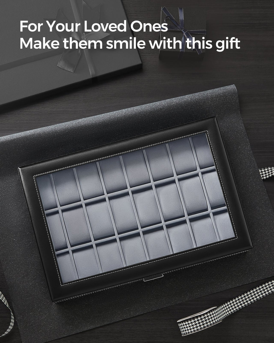 24 Slots Watch Box