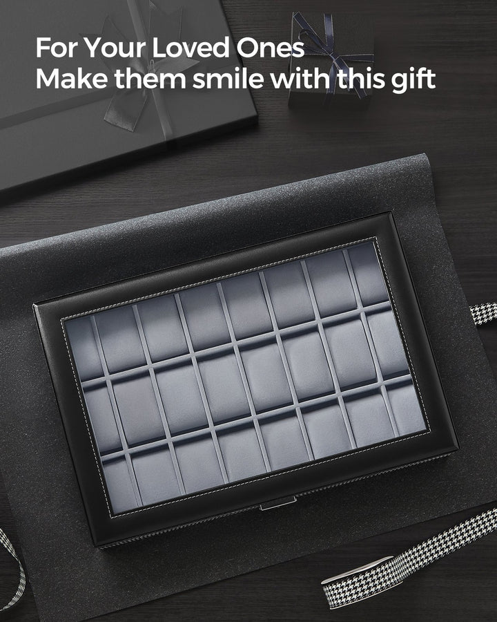 24 Slots Watch Box