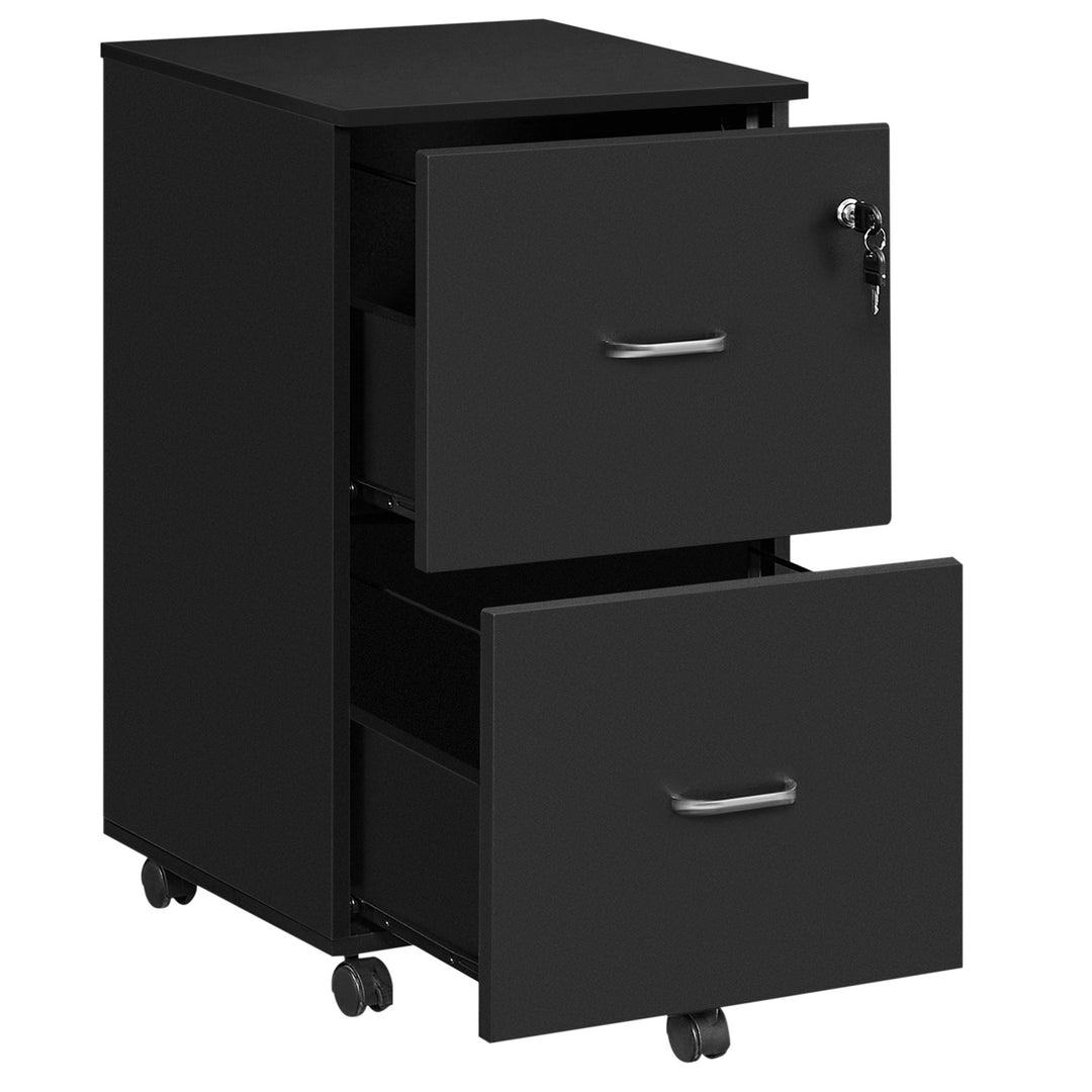 Granite Black File Cabinet