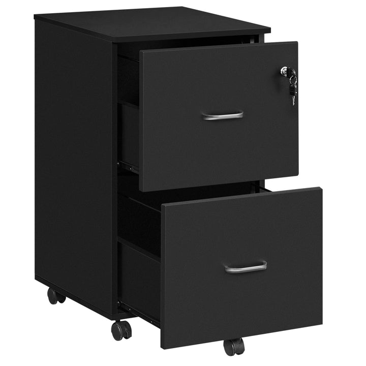 Granite Black File Cabinet