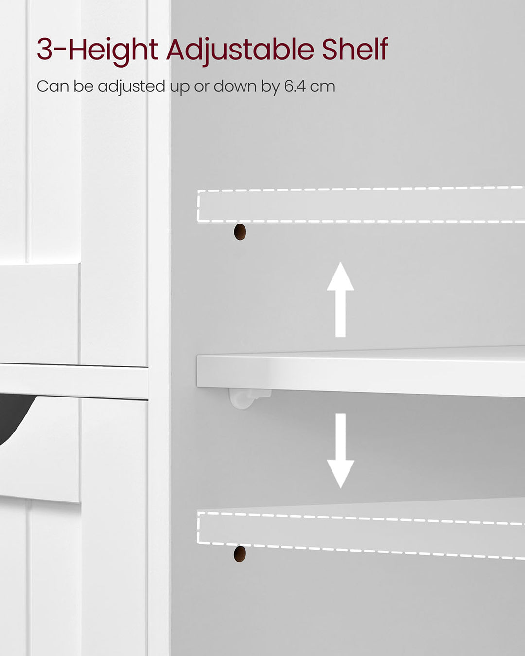 4 Drawers Wooden Cabinet