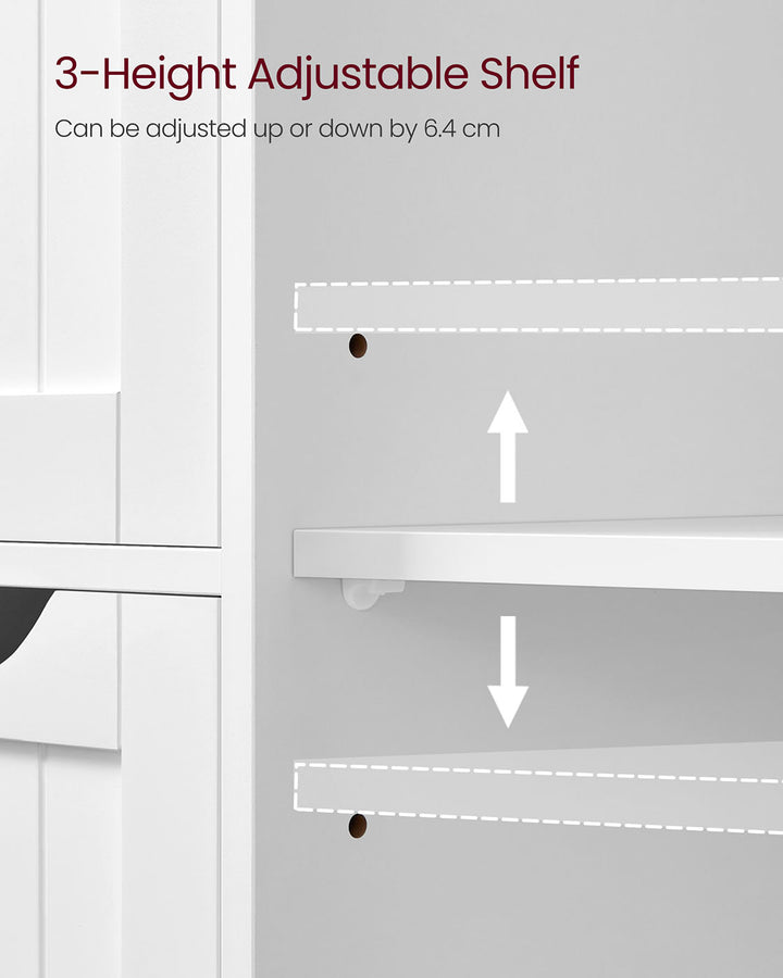 4 Drawers Wooden Cabinet