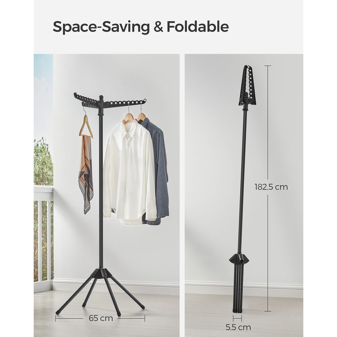 Clothes Airer Black