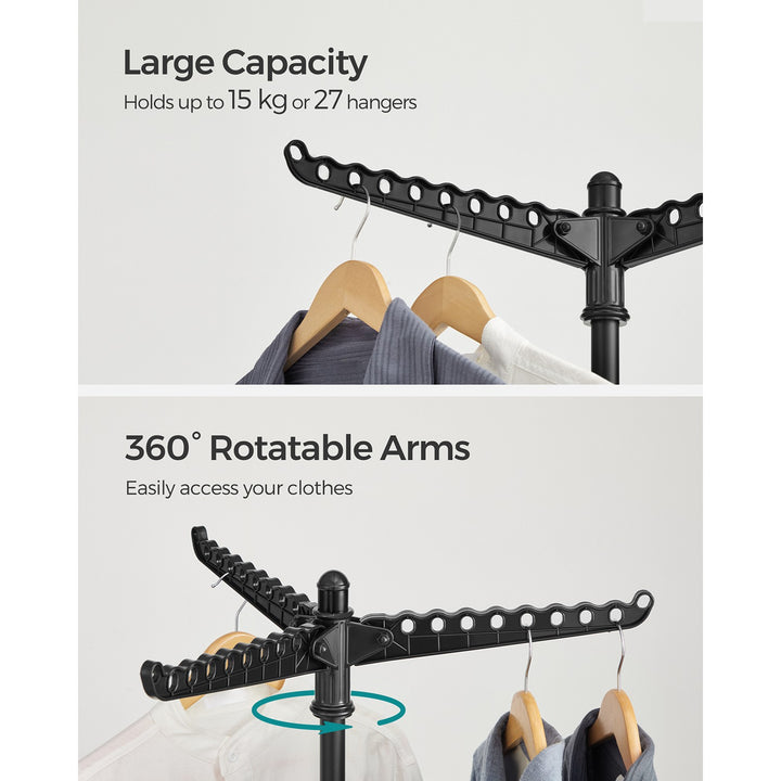 Clothes Airer Black