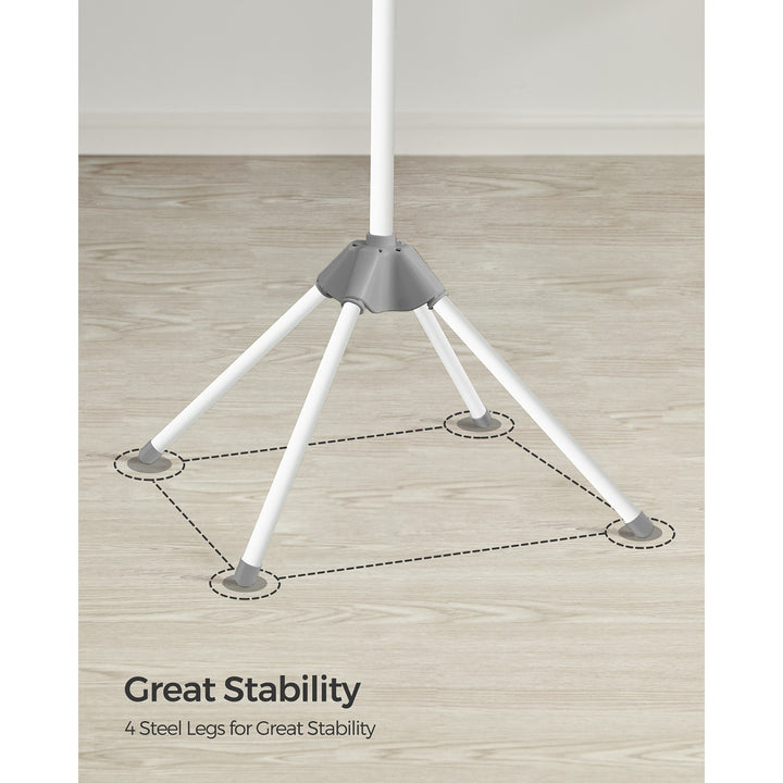 Clothes Airer Grey and White