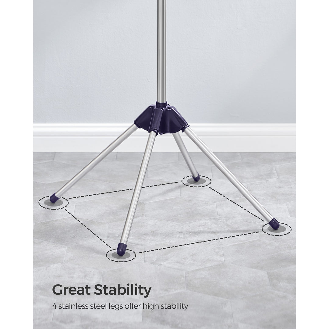 Clothes Airer with 3 Rotatable Arms