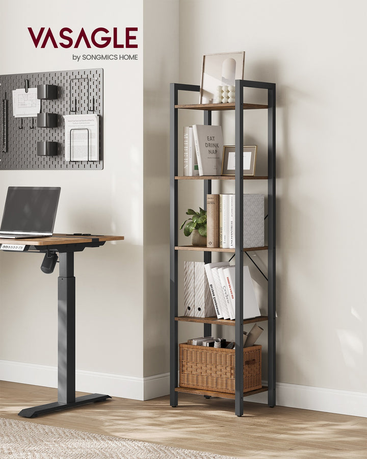 Industrial Brown 5 Layers Storage Rack Unit