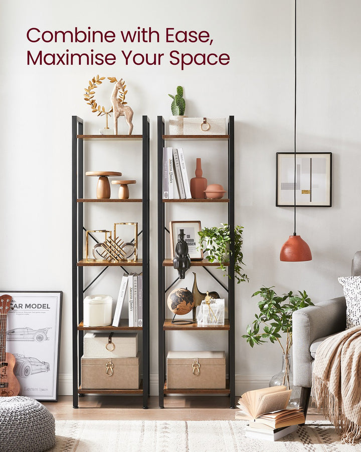Industrial Brown 5 Layers Storage Rack Unit