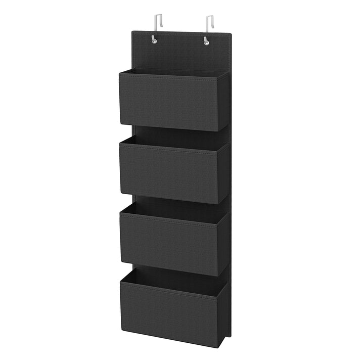 Black Over-the-Door Organizer for Space Saving