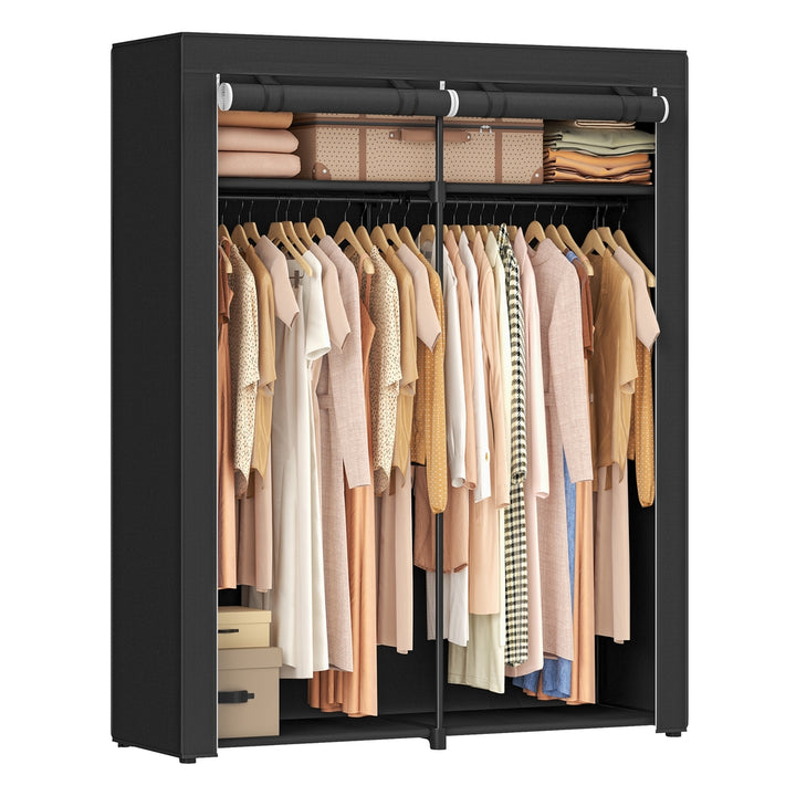 2 Hanging Rods Wardrobe