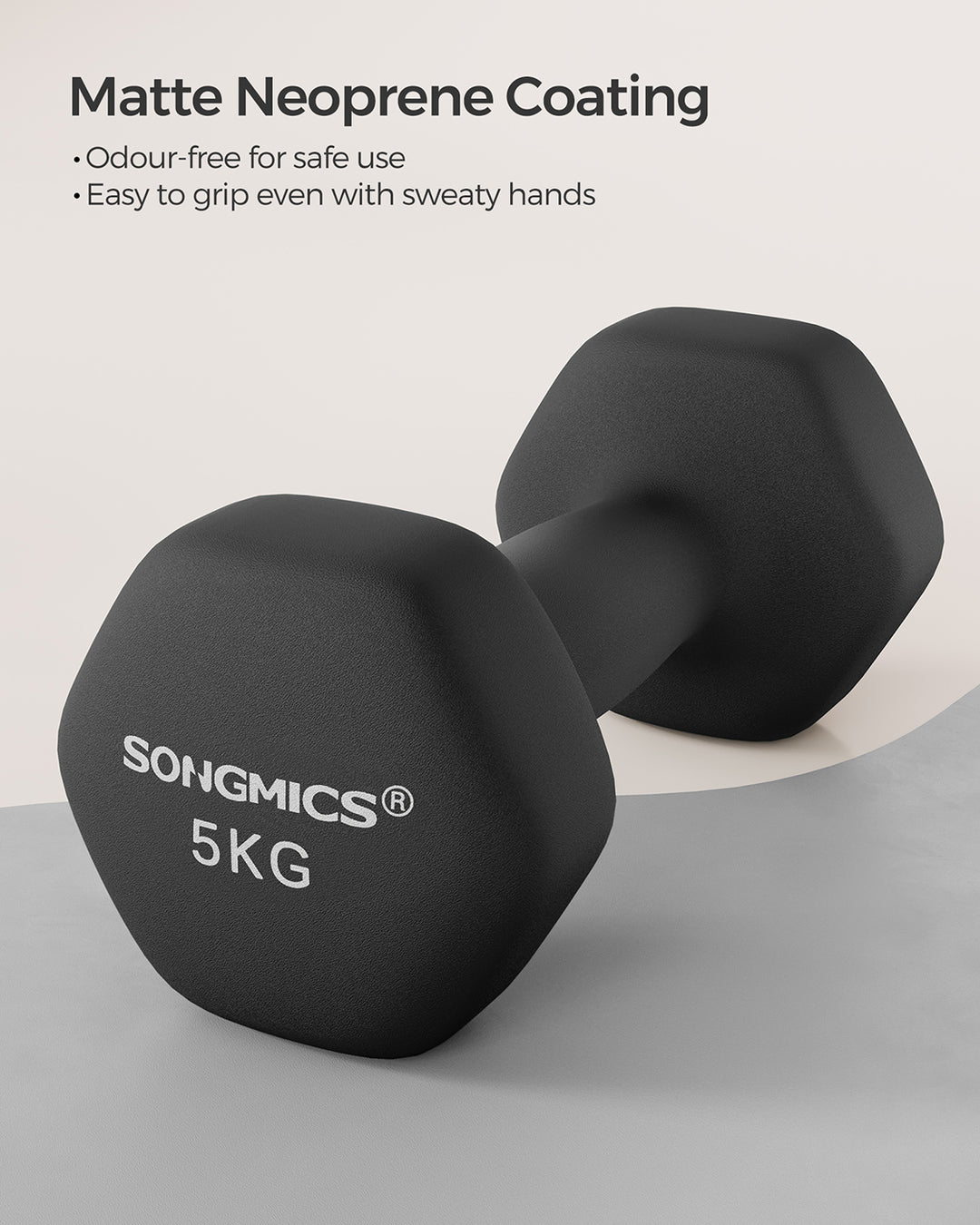 2 x 5 kg Dumbbells