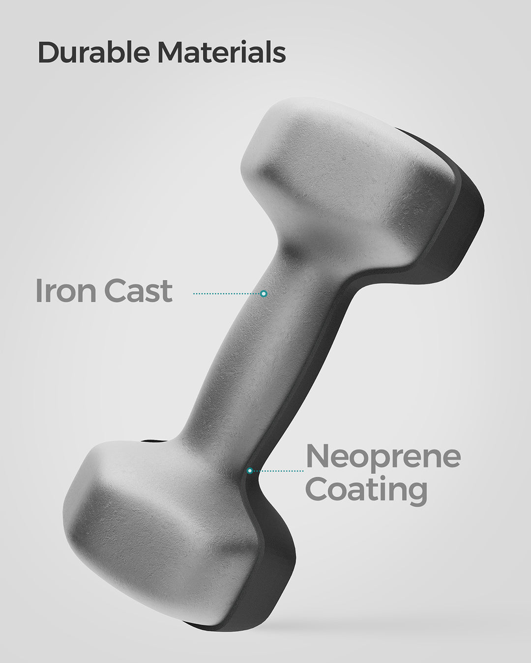 2 x 5 kg Dumbbells