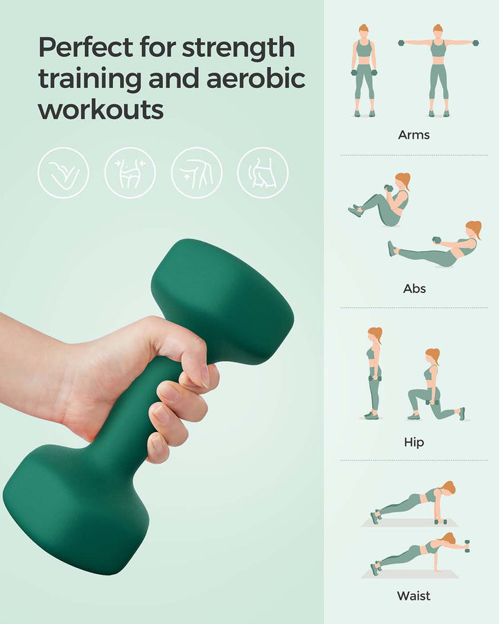 Set of 2 Dumbbells Weights