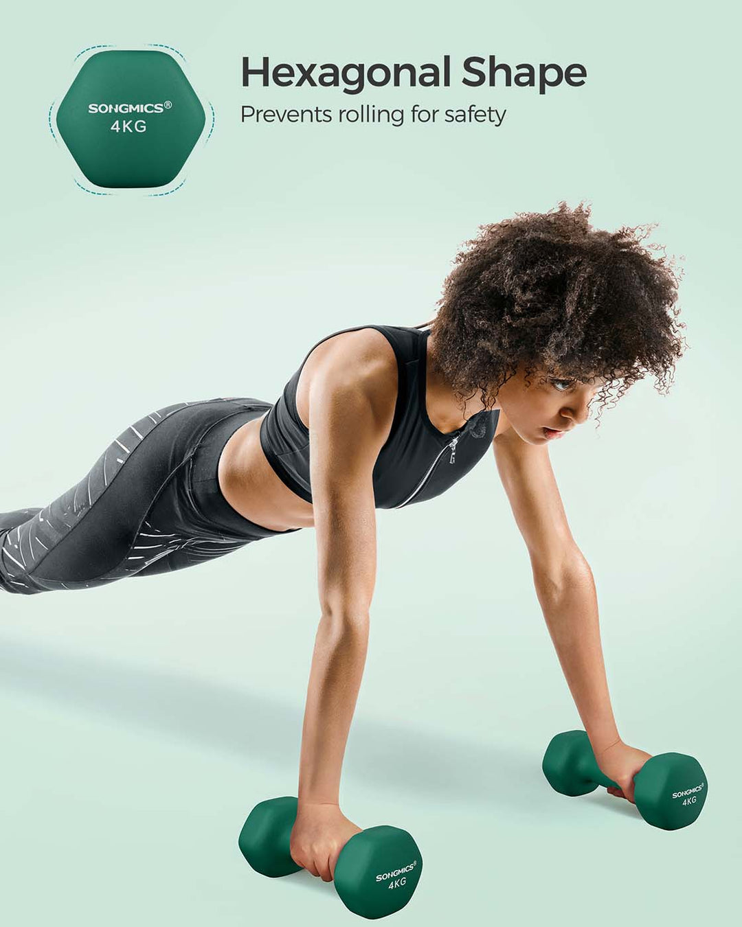 Set of 2 Dumbbells Weights