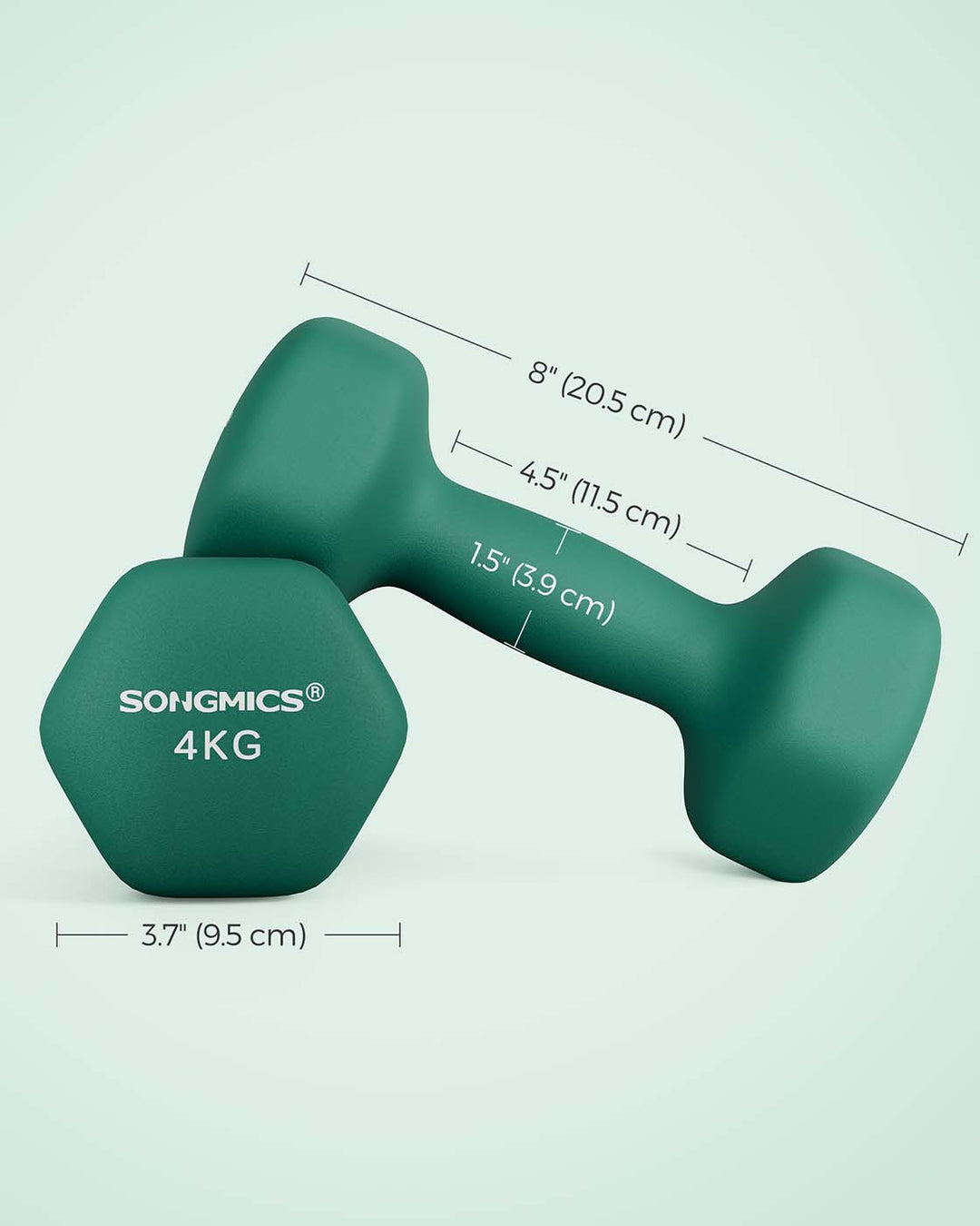 Set of 2 Dumbbells Weights