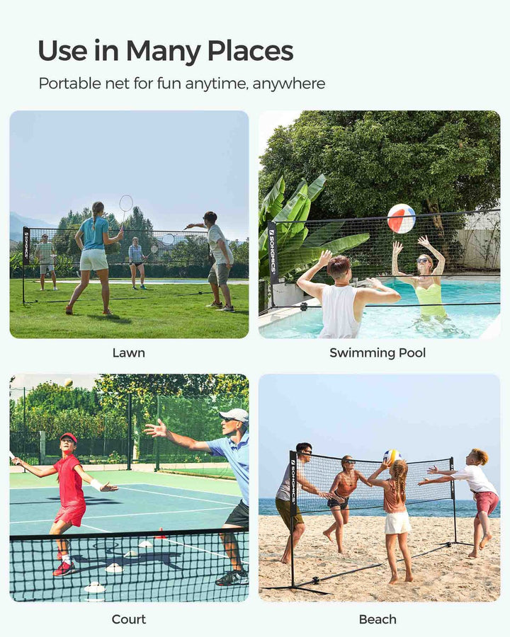 Black Tennis Net