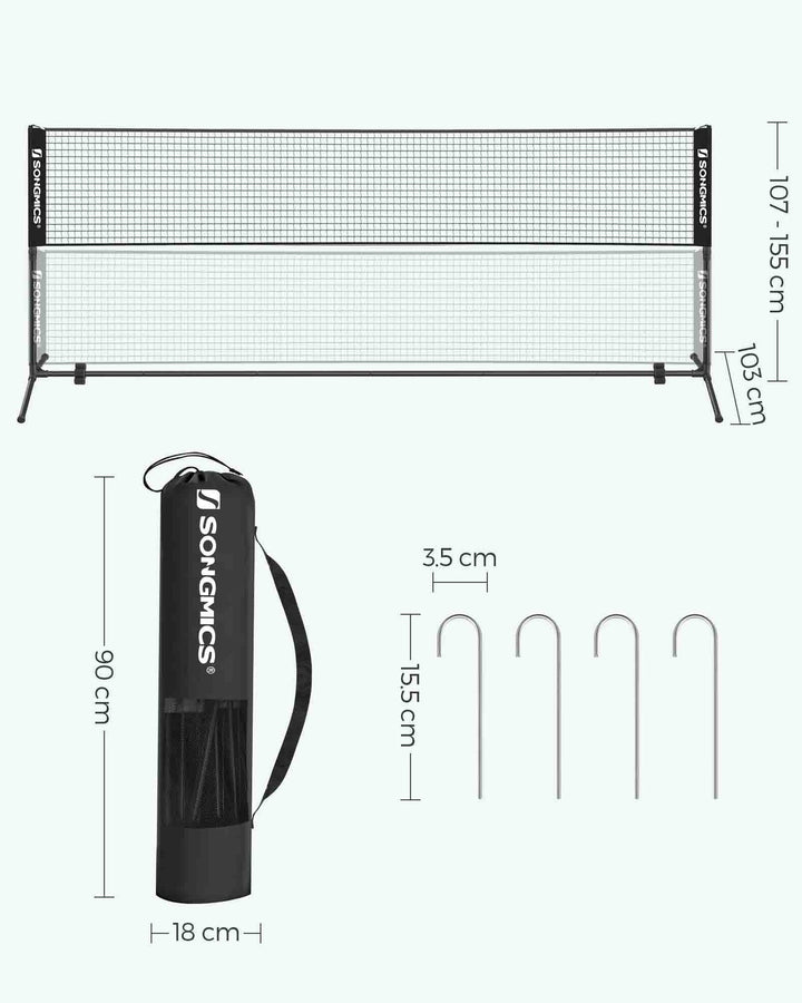 Black Tennis Net