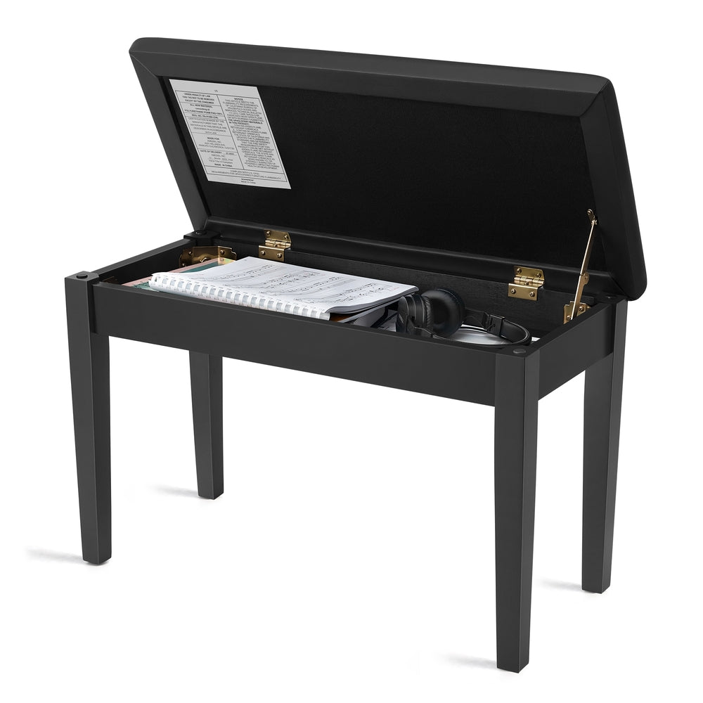 Wooden Duet Piano Bench