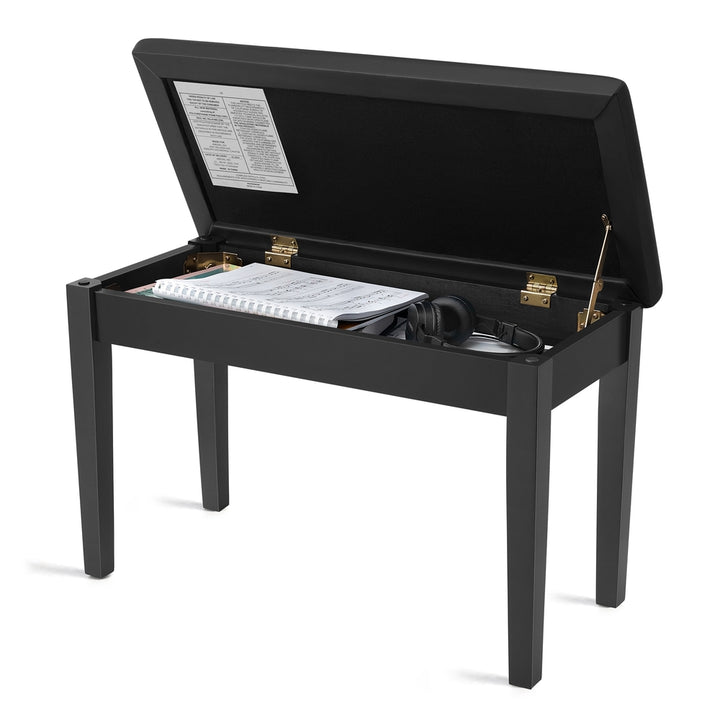 Wooden Duet Piano Bench