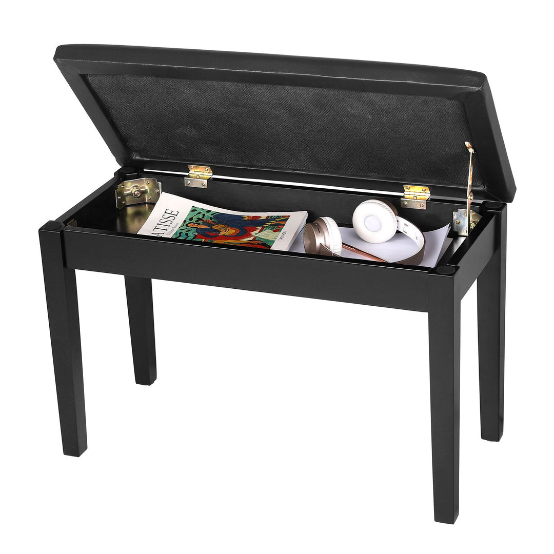 Wooden Duet Piano Bench