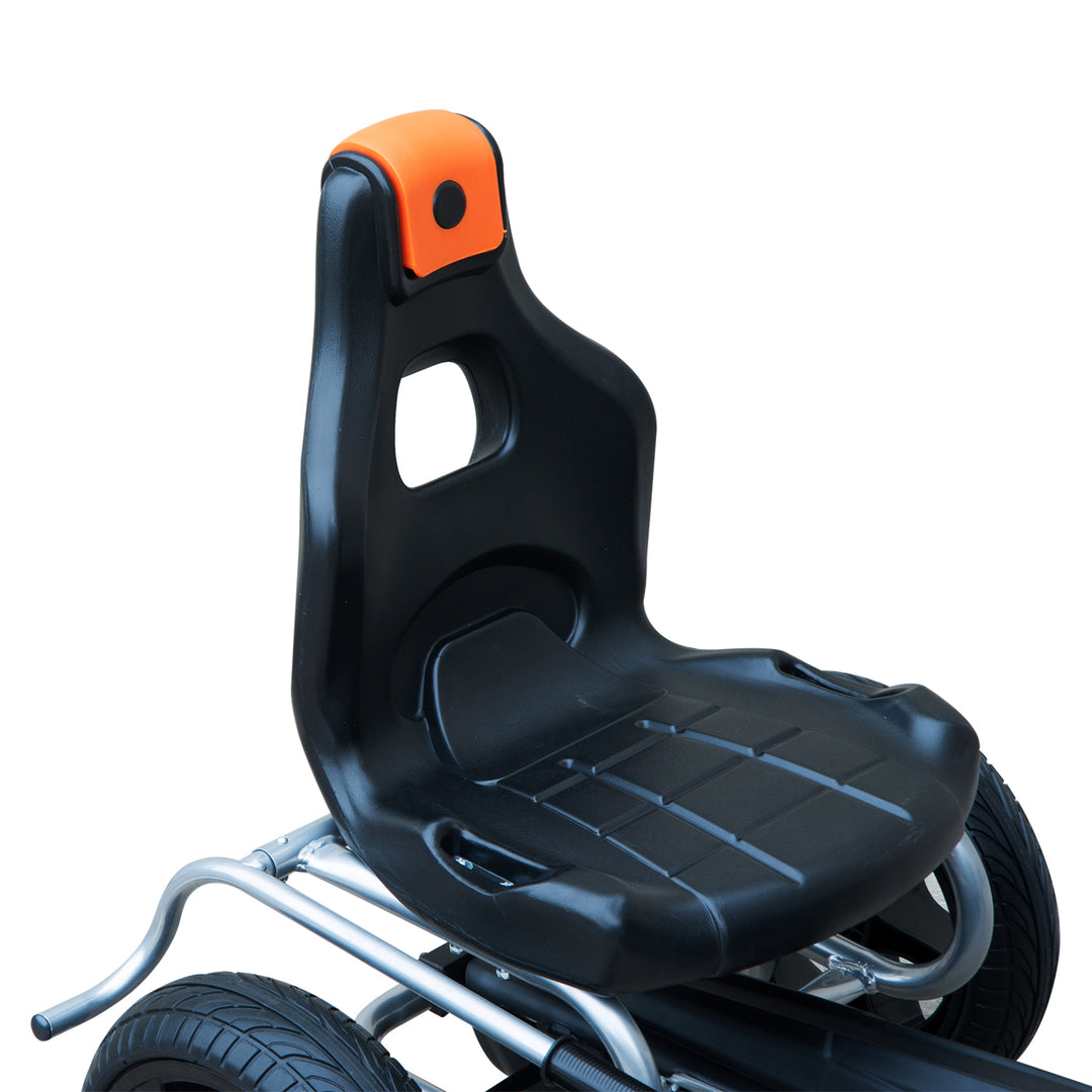 Kids Ride On Pedal Go Kart Indoor Outdoor Sports Toy Braking System