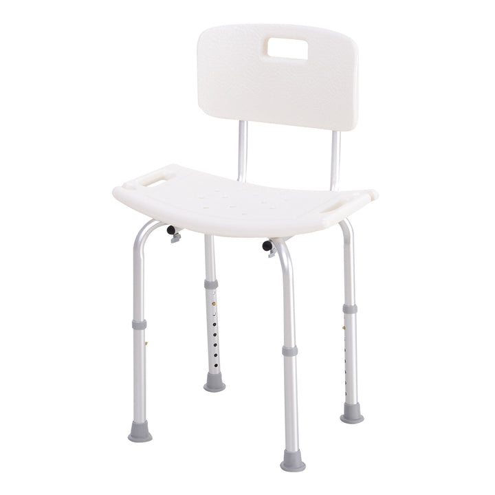 Bath Chair Shower Stool Safety Seat Bathroom Adjustable Positions Elderly Aids